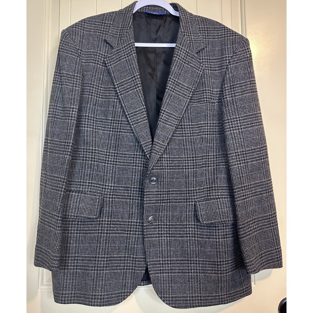 Pendleton Jacket Mens Sz 42 Virgin Wool Tweed Sport Coat Blazer Classic‎